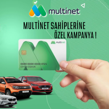 MULTİNET Sahiplerine özel kampanya